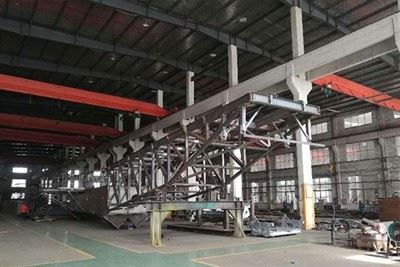 Pneumatic Ship Unloader Strucuture